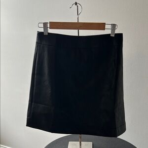 J. Crew Elegant Black A-Line Skirt